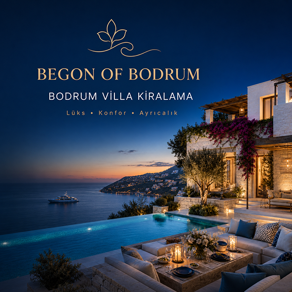 Begon of Bodrum villa kiralama ve özel seyahat deneyimi
